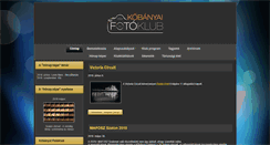 Desktop Screenshot of fotoklubkobanya.hu